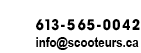 Contact Scooters de Gatineau